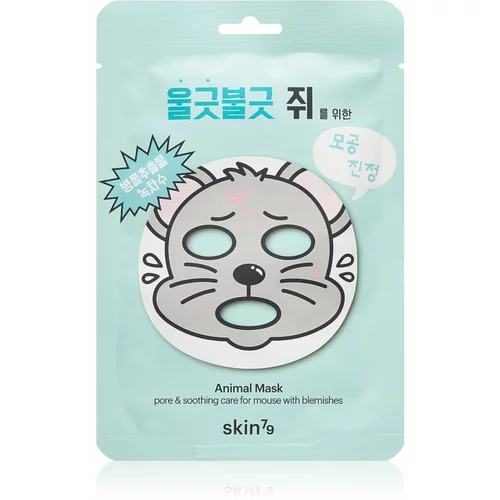 Skin79 Animal For Mouse With Blemishes maska iz platna za problematično kožo, akne 23 g