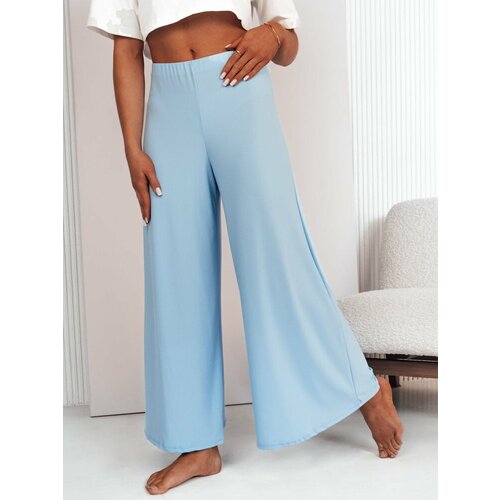 DStreet TERENI women's wide trousers, blue Slike