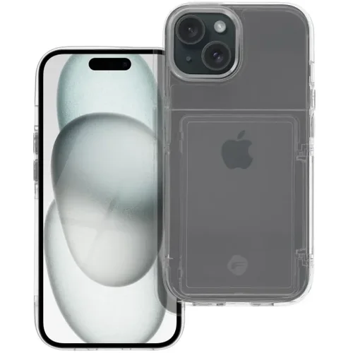 forcell F-PROTECT Crystal Pocket maska za IPHONE 15 transparent