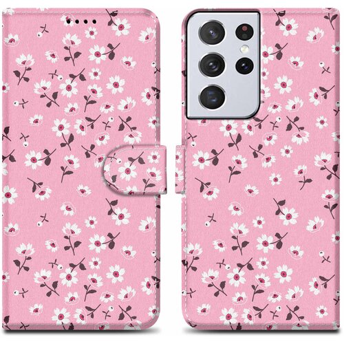 Cadorabo Ohi&scaron;je, združljiv s Samsungom - Design Flower Rain &scaron;t. 6 - Za&scaron;čitni pokrov z magnetnim zapiranjem, funkcijo stojala in režo za kartico, (20595553) Cene
