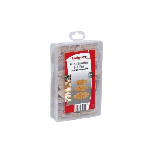 Fischer 548595 Praktični pomagači, postavljeni drveni ravni ramen Sadržaj 1 Set Slike