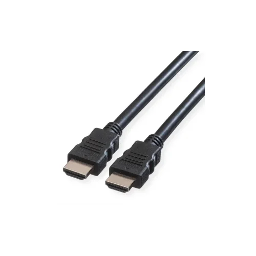 Roline HDMI priključni kabel HDMI A utikač 20.00 m crna 11.04.5578 sa zaštitom HDMI kabel