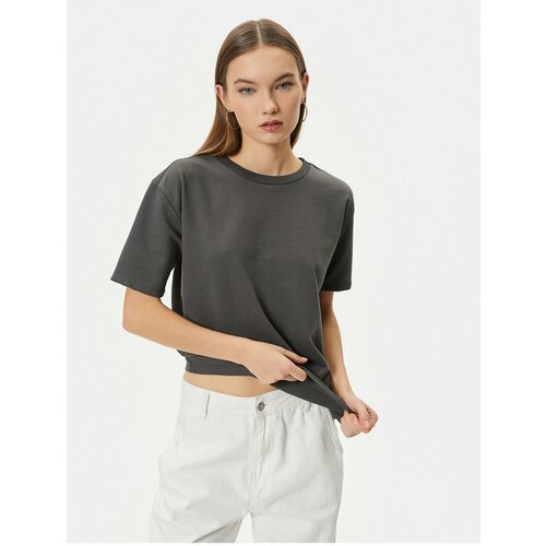 Koton Basic T-Shirt Crew Neck Short Sleeve Cotton Blended Slike