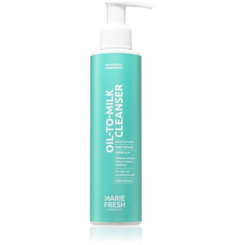 Marie Fresh Cosmetics Oil-To-Milk Cleanser olje za odstranjevanje ličil za mastno in mešano kožo 150 ml Cene