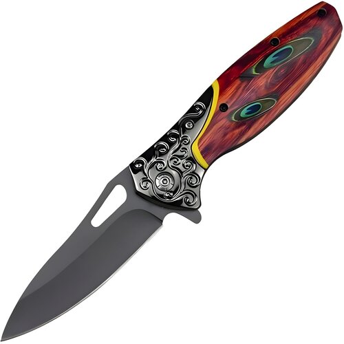 Vanjski sklopivi nož DV-39384 - Crvena / Crna KP39384 Slike