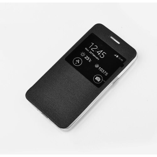  Preklopni ovitek / etui / zaščita "S-View" za Sony Xperia M5 - črni Cene