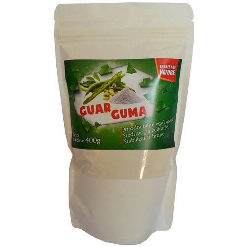 The best of nature guar guma 400g Cene