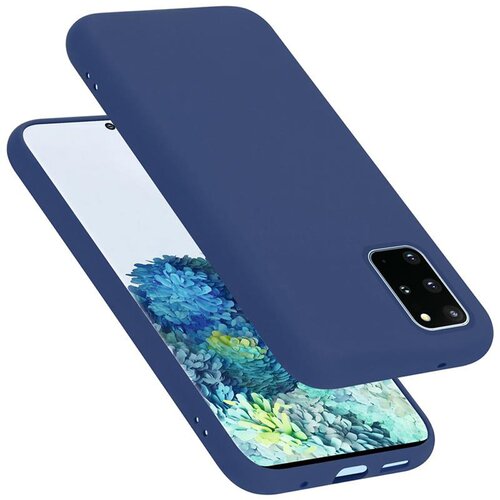 Cadorabo Case, združljiv s Samsungom v tekoči modro - za&amp;scaron;čitni pokrov, narejen iz fleksibilnega silikona TPU, (20583576) Slike