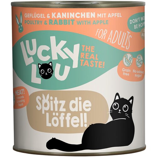 Lucky Lou Adult 6 x 800 g - Perad i kunić Slike