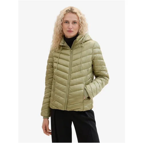 Tom Tailor Khaki women's quilted jacket - Women's