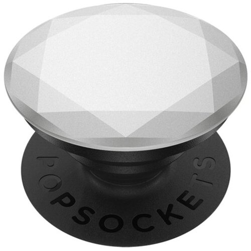 Popsockets Držalo / stojalo popgrip silver metallic diamond - premium Cene
