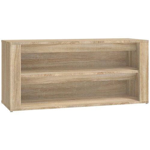 Maison Chic Regal za čevlje - Polica za čevlje sonoma hrast 100x35x45 cm inženirski les, (21776497) Slike