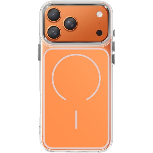 AVIZAR MagSafe ovitek za iPhone 17 Pro Max, dvomaterialna, ultra ojačana zaščita, Oranžna, (5000190647) Cene