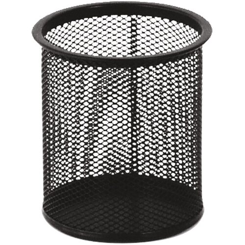 Čaša za olovke metalna žica okrugla fi-9xH-9,7cm LD01-188 Fornax crna Cijene