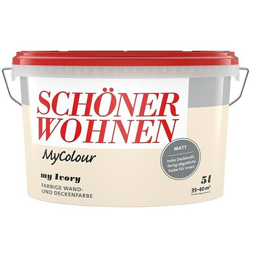 SCHÖNER WOHNEN-Farbe MyColour Stenska barva (Slonoko&scaron;čena, Mat, 5 l) Cene