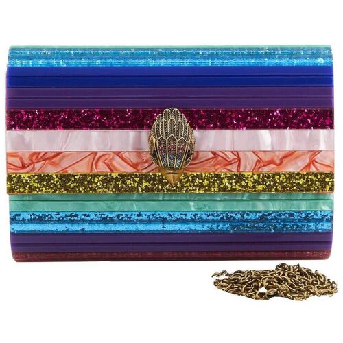 Kurt Geiger London Torbe PARTY EAGLE CLUTCH Večbarvna Slike