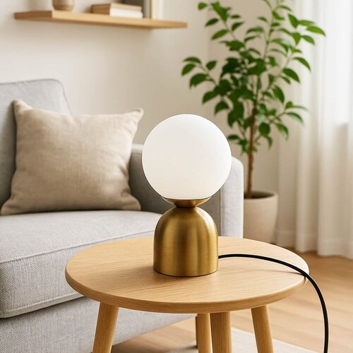 Opviq Stona lampa 242095, Zlatne boje Cene