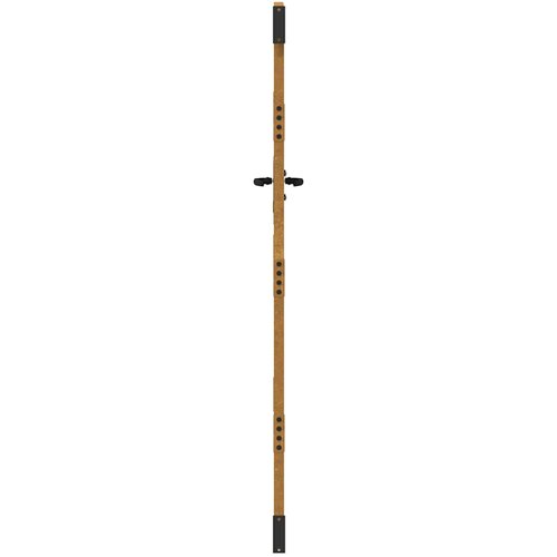  Vrtna vrata 85 x 175 cm od čelika COR-TEN s uzorkom bambusa Slike