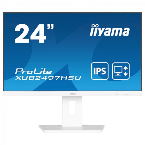 Iiyama XUB2497HSU-W2 LED monitor 24 FHD (1080p) 100Hz IPS 250 cd 1300 1 1ms HDMI DP speaker Cijene