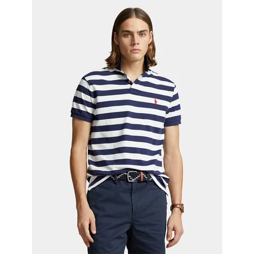 Polo Ralph Lauren Polo majica 710934552001 Mornarsko modra Regular Fit