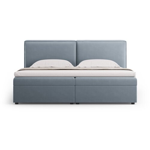 Cosmopolitan Design Svijetlo plavi boxspring krevet s prostorom za odlaganje 180x200 cm Arendal &amp;ndash; Slike