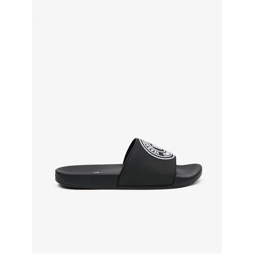 Versace Jeans Couture Black Mens Slippers Fondo Slide - Men