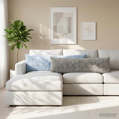  Presvlaka za jastuk 2 kom. HEERLEN Svjetloplava 40 x 145 cm Cijene