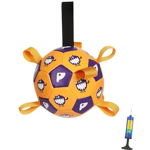 INF Napihljiva interaktivna žoga za pse, dinozaver, 19cm Yellow, (5000295335) Cene