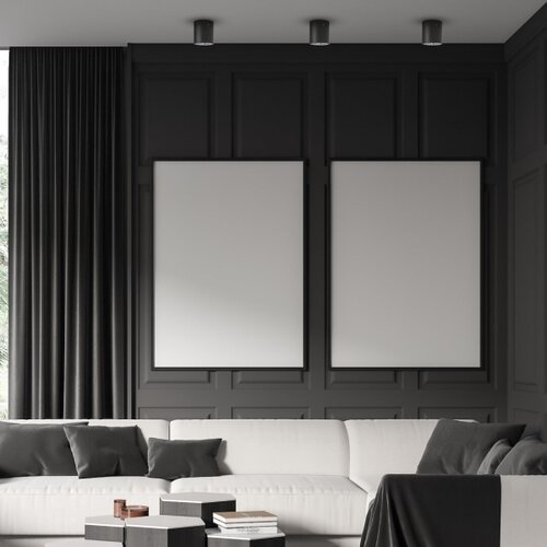  LED spot svetiljka GEORGE 1xE27/6W/230V, prečnik 11 cm, crna Slike