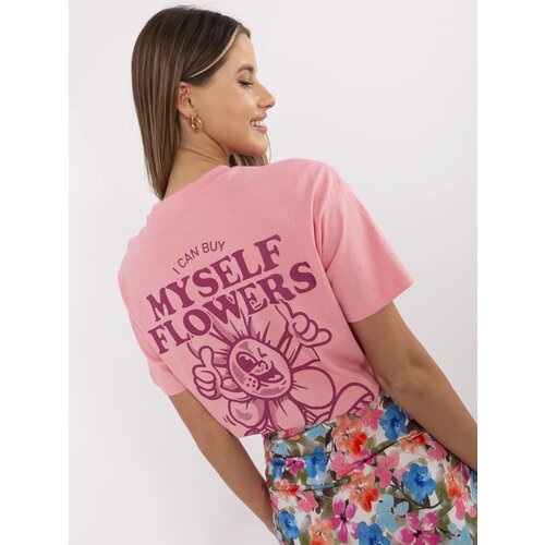 Sublevel T-shirt-D12022AC02645I-pink Cene