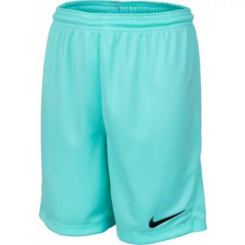 Nike DRI-FIT PARK 3 JR TQO Dječačke nogometne hlačice, tirkiz, veličina