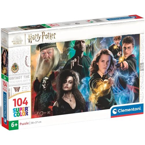 Clementoni Harry Potter čarobni spopad 104-delna supercolor sestavljanka - Cene