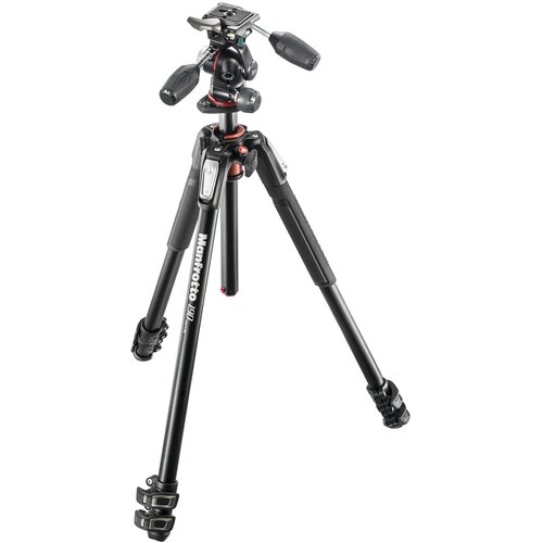 Manfrotto 190 aluminijasto 3-sekcijsko stojalo z xpro 3 way glavo + 200PL ploščico, (20845450) Cene