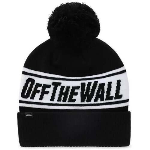 Vans MN Off The Wall Pom Beanie Kulich Crna Slike