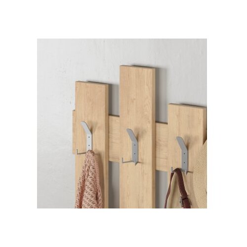 Hanah home Wave - Oak stenski obešalnik, (21268297) Cene