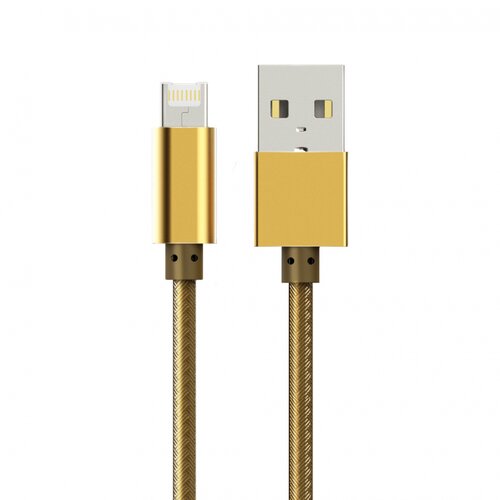 Ldnio data kabl LC88 za iPhone5/iPhone 6/6S/micro USB 1m zlatni Slike