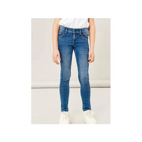 name it Jeans hlače 13210232 Modra Skinny Fit