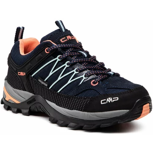 CMP Trekking čevlji Rigel Low Wmn Trekking Shoes Wp 3Q54456 Mornarsko modra