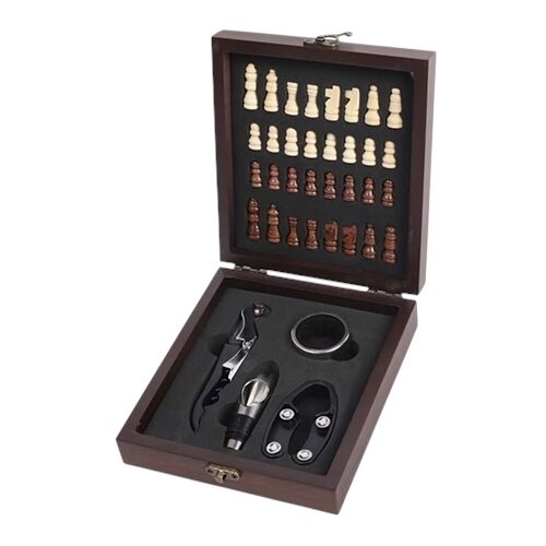 MB RETAIL GROUP Winer Wood - vinski set braon Slike