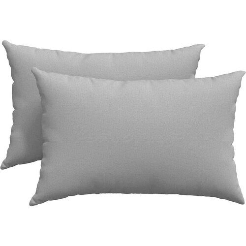 VidaXL jastučići za sofu 2 pcs siva 60 x 40 cm tkanina Slike