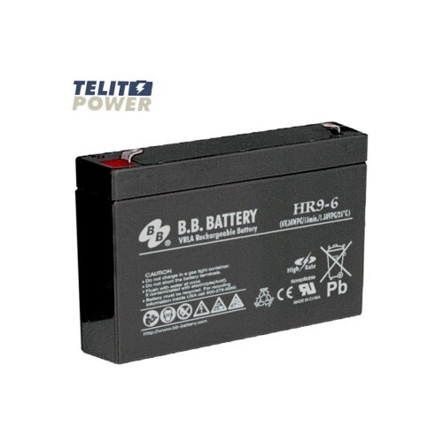  6V 9Ah HR9-6 BB Battery terminal T2 ( 4298 ) Slike