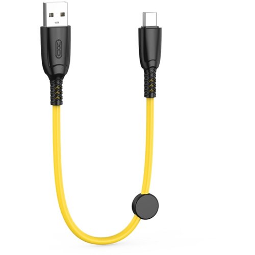 XO Kabel NB247 USB - USB-C 0,25m 6A rumen, (21099197) Slike
