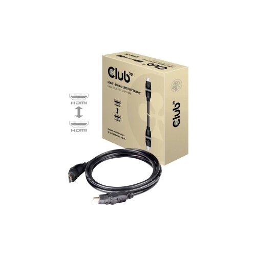 Club3d HDMI Priključni kabel [1x Muški konektor HDMI - 1x Muški konektor HDMI] 2 m Crna Cijene