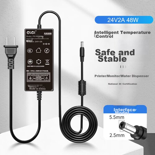  Elei Adapter za napajanje, 24V, 2A, 48W Slike
