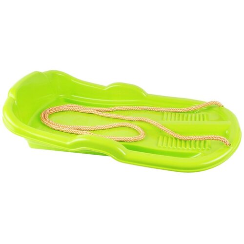 Lean_Toys Plastične drsne sani BOB z vrvjo zelen, (21167200) Cene
