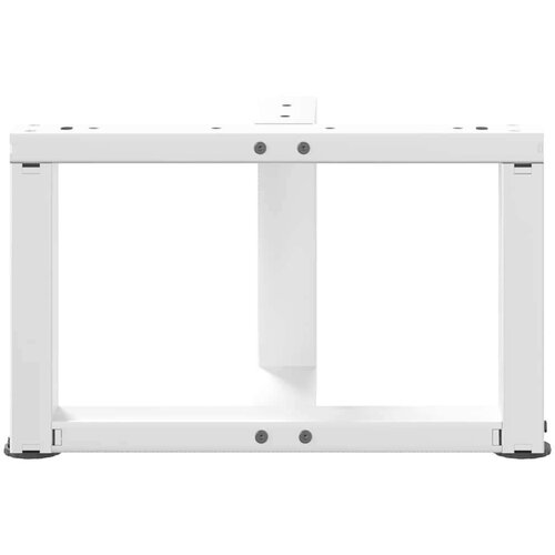  Noge za klub stolić T-oblika 2 kom Bijele 40x25x(30-31) cm Čelik - Bijela 40 x 25 x (30-31) cm 1 Slike