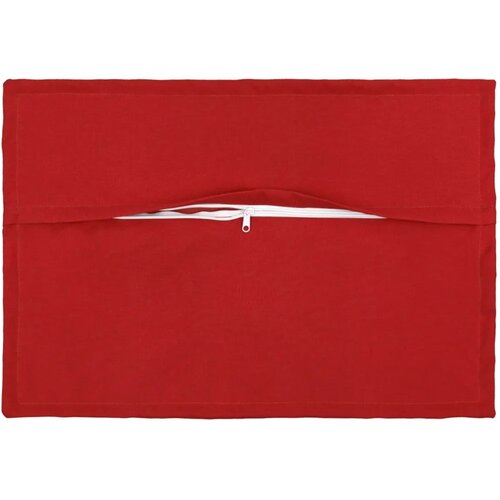  Presvlaka za jastuk 2 kom. HOUTEN Crvena 50 x 70 cm Umjetni lan - Crvena 50 x 70 cm 2 Slike