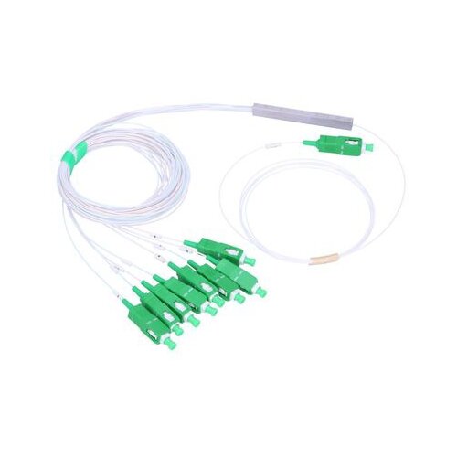 Extralink 1:8 PLC Splitter SC/APC 900um, 1.5m Cene