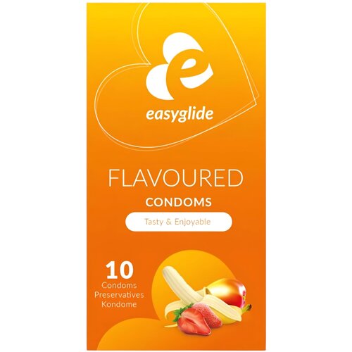 EasyGlide Flavoured - sadni kondomi (10 kosov) Cene