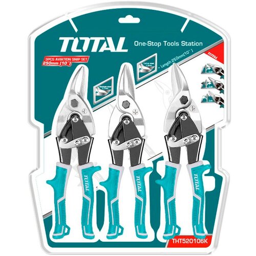 TOTAL TOOLS 3-dijelni set &scaron;kara za lim 250mm (THT520106K) Cijene